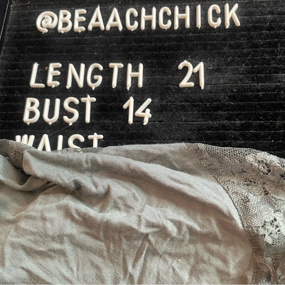 Free People Layered Lace Blouson Tank - Picture 7 of 7